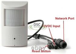 5MP PoE Hidden PIR Style IR Audio IP Camera Work with Hikvision/DAHUA/UNV NVR