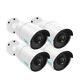 5mp Poe Ip Security Camera Clear Night Vision Audio Outdoor Indoor 4pcs Rlc-410