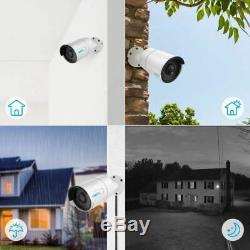 5MP PoE Security Camera System 16CH NVR Smart Home Kit with 3TB HDD 724 Recording