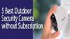5 Best Outdoor Security Camera Without Subscription 2021