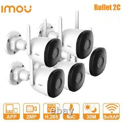 5 PCS 1080P HD WiFi Indoor/Outdoor Home Security Camera System Human Detection