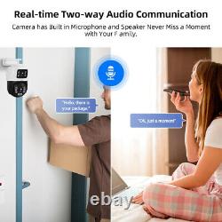 6MP 3K POE Security Camera System Outdoor 8CH NVR Video Home IP CCTV Auto Track