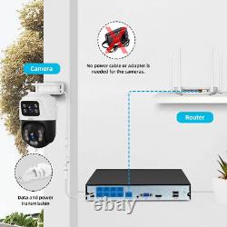 6MP 3K POE Security Camera System Outdoor 8CH NVR Video Home IP CCTV Auto Track