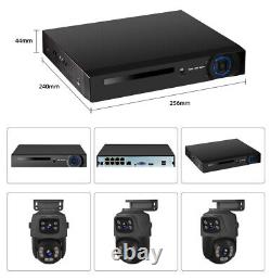 6MP 3K POE Security Camera System Outdoor 8CH NVR Video Home IP CCTV Auto Track