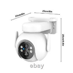 6PCS Solar Battery Powered Wifi Outdoor PTZ Home Security Camera System Wireless