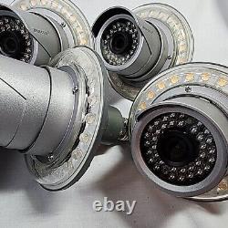 6 Zeus CCTV 1080p WiFi Floodlight Camera Wireless Night Vision Home Security Cam