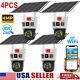 6x Dual Lens Hd 4k Wifi Ip Camera Wireless Outdoor Cctv Ptz Home Security Ir Cam