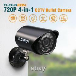 720P AHD 4-in-1 Outdoor Home Security CCTV Bullet Camera IR-CUT Night Vision US