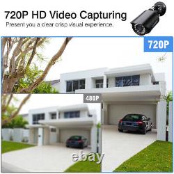 720P AHD 4-in-1 Outdoor Home Security CCTV Bullet Camera IR-CUT Night Vision US