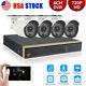720p Hd Home Security Camera System Outdoor Wireless 4ch Nvr Cctv Hdmi Ir