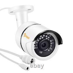 8CH 1080P POE Security IP Camera System 1TB 2MP HD Home Surveillance 5MP NVR Kit