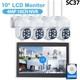 8ch Nvr 1080p Wifi Outdoor Cctv Security Camera System Kit Home Monitoring Hdd