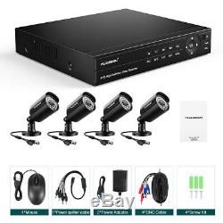 8CH True HD 1080P Video DVR Recorder 4xHD 1080P IP Camera Home Security System