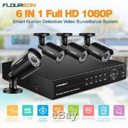 8CH True HD 1080P Video DVR Recorder 4xHD 1080P IP Camera Home Security System