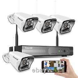 8CH Wifi Wireless Home Security Camera System NVR 1080P CCTV IR Night Vision