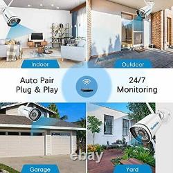 8CH Wireless Security Camera System, Home Security Wireless security camera