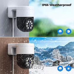 8MP 4K PoE Security Camera System Outdoor 8CH NVR Video Home IP CCTV Auto Track