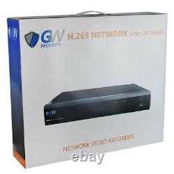 8 Channel 4K NVR 4 x 5MP 2.8-12mm Varifocal Zoom IP PoE Camera System 1T HD