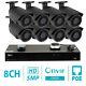 8 Channel 8mp 4k Nvr 8 X 5mp 1920p Poe Ip Outdoor Home Security Camera System