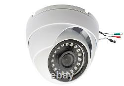 8x HD Indoor Outdoor Home CCTV Security Camera Day & Night Vision Weatherproof