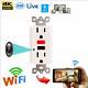 Ac Wall Outlet Home Security Nanny Camera Wifi Ip Night Vision Camera 1080p Hd