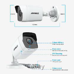 ANNKE 16CH DVR 5MP Video CCTV Security Camera System Outdoor IP67 Home H. 265+