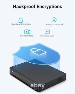 ANNKE 32CH DVR 5MP Video Recorder AI Motion Detection H. 265+ for Security System