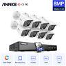Annke 4k Ultra Hd 5mp/8mp Cctv Security Camera System 8ch Dvr Home Outdoor 0-4tb