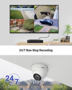 ANNKE 8CH H. 265+ 6MP 8CH NVR Dome 5MP Home POE IP Security Camera System CCTV IR