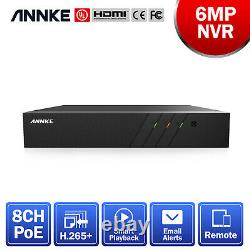 ANNKE HD 5MP POE IP Security Camera System 8CH NVR Home Outdoor Night Vision APP