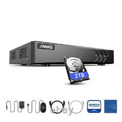 ANNKE H. 265+ 8CH DVR for Video Security Camera System HD 5MP Lite Recorder CCTV