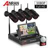 Anran 1080p Home Security Camera System Outdoor Wireless 1tb Hdd 4ch 7 Monitor