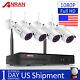 Anran 1080p Security Camera System Wireless Outdoor 8ch 2.0mp 1tb Wifi Home Cctv
