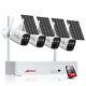 Anran 2k Wireless Wifi Solar Battery Security Camera System Home 2 Way Audio 1tb