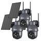 Anran 5mp Hd Wireless Solar Security Camera System Ptz Outdoor Home 2 Way Audio
