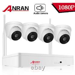 ANRAN 8CH Wireless Home Security Camera System Outdoor with Audio Recording WIFI