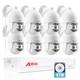 Anran 8mp Poe Security Camera System Pan/tilt Outdoor Home 8ch Nvr 4tb Ir Night
