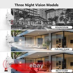 ANRAN 8MP POE Security Camera System Pan/Tilt Outdoor Home 8CH NVR 4TB IR Night