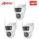 Anran Dual Lens Linkage Security Cameras Outdoor Wireless Wifi Home 2 Way Audio