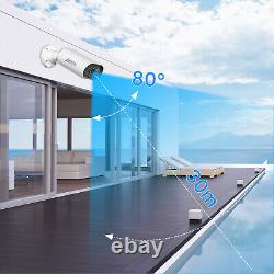 ANRAN POE Security Camera System 5MP Outdoor CCTV Home IP 8CH NVR Night Vision