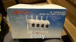 ANRAN Security Camera System 3MP HD CCTV 1TB HDD 8CH NVR Outdoor 360° PTZ Home