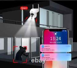ANRAN Security Camera System 3MP HD CCTV 1TB HDD 8CH NVR Outdoor 360° PTZ Home