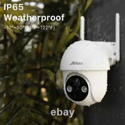 ANRAN Security Camera System 3MP HD CCTV 1TB HDD 8CH NVR Outdoor 360° PTZ Home