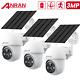 Anran Solar Battery Wireless Security Camera System Outdoor 3mp Home 2way Audio