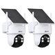 Anran Solar Security Cameras Outdoor Wireless Outdoor Home Solar Panel 360° View