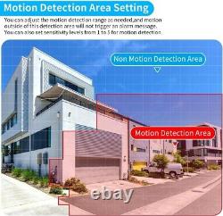 ANRAN Wireless Security Camera System WiFi NVR Kit 3MP Outdoor Home