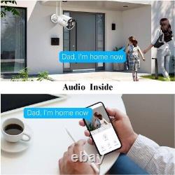 ANRAN Wireless Security Camera System WiFi NVR Kit 3MP Outdoor Home