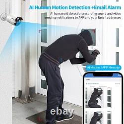 ANRAN Wireless Security Camera System WiFi NVR Kit 3MP Outdoor Home