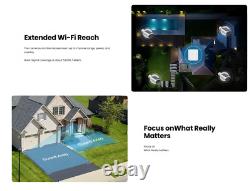 AOSU Solar Security Camera 2K HD, Wireless, Night Vision, 360° View, Easy Instal