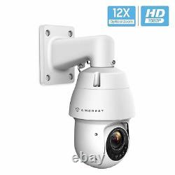 Amcrest 1080P POE Outdoor PTZ IP Camera (12x Optical Zoom) Speed Dome Renewed